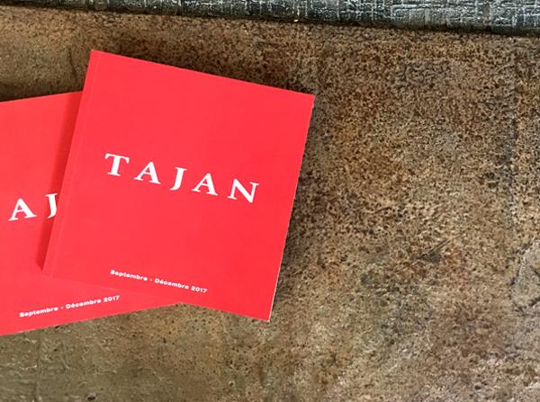 Le nouveau livret Tajan est disponible. Calendrier et ventes en prparation.